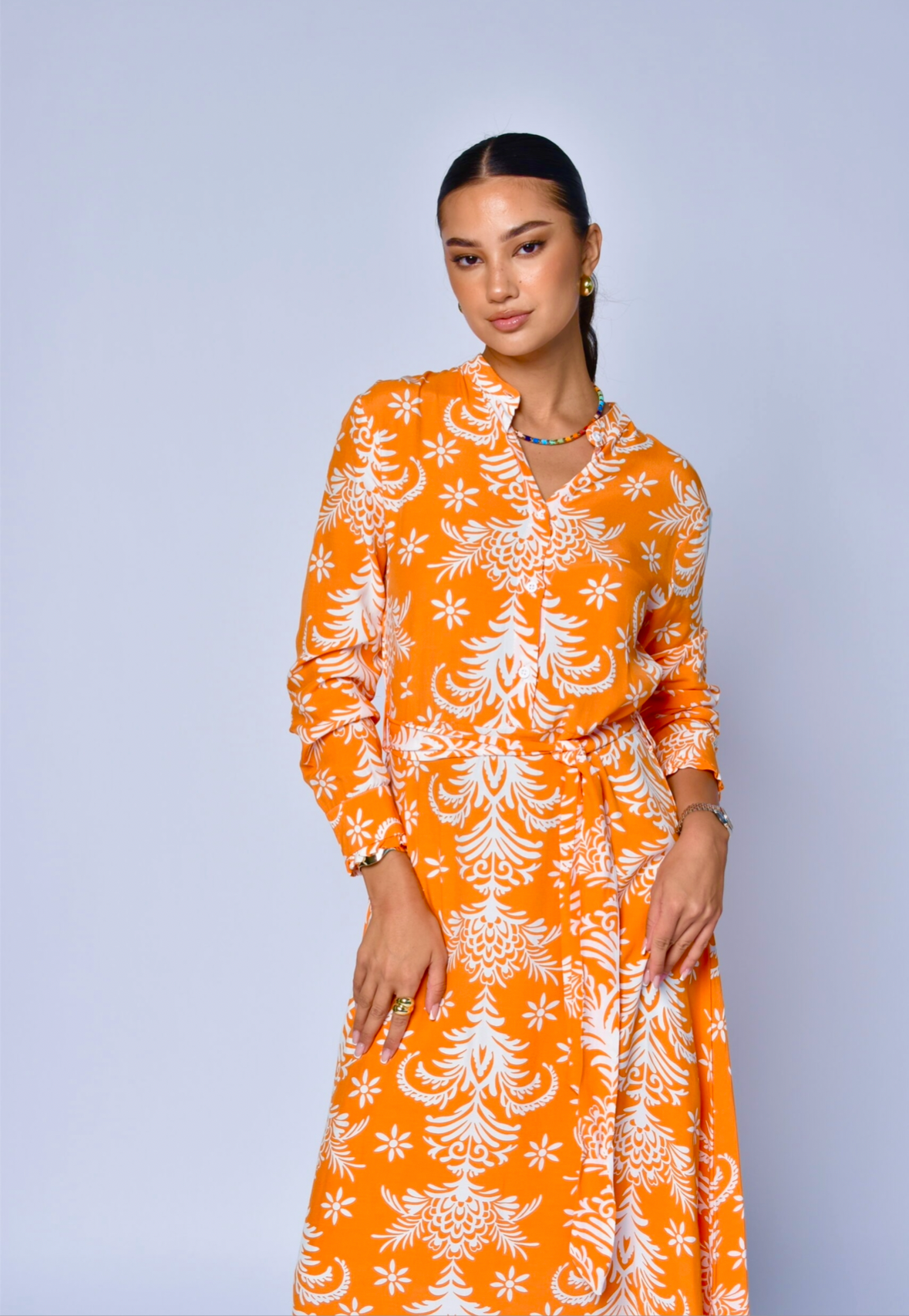 Aspen Orange Dress