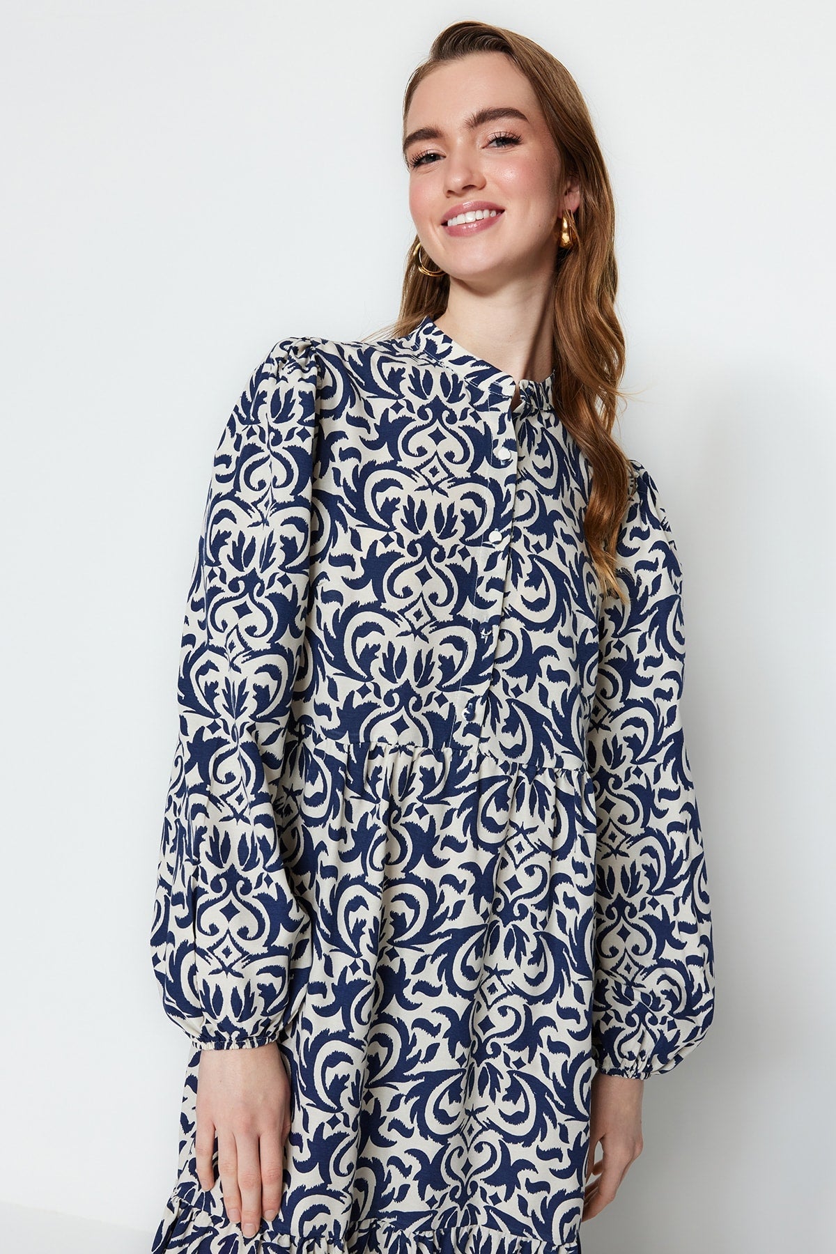 Paisley Blue Dress