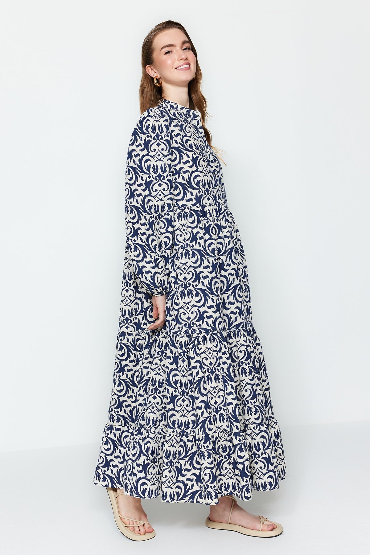 Paisley Blue Dress