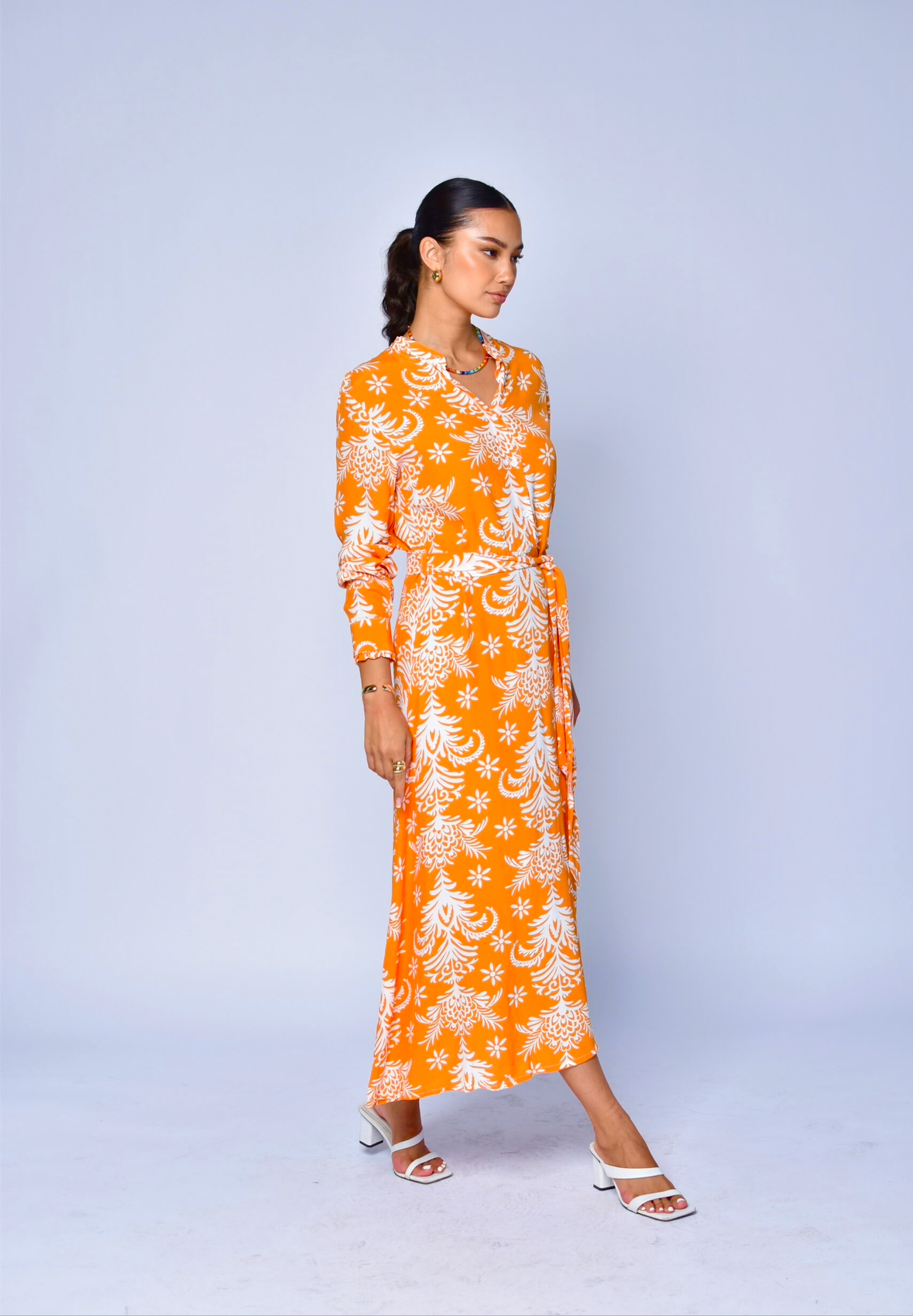 Aspen Orange Dress