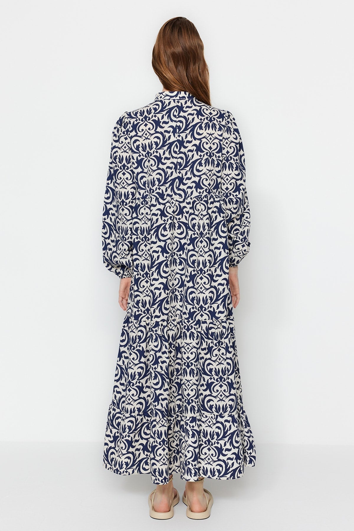 Paisley Blue Dress
