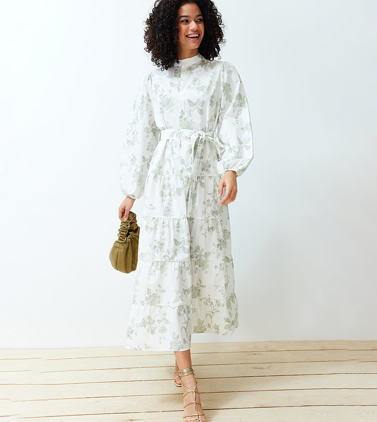 Sage Serene Dress