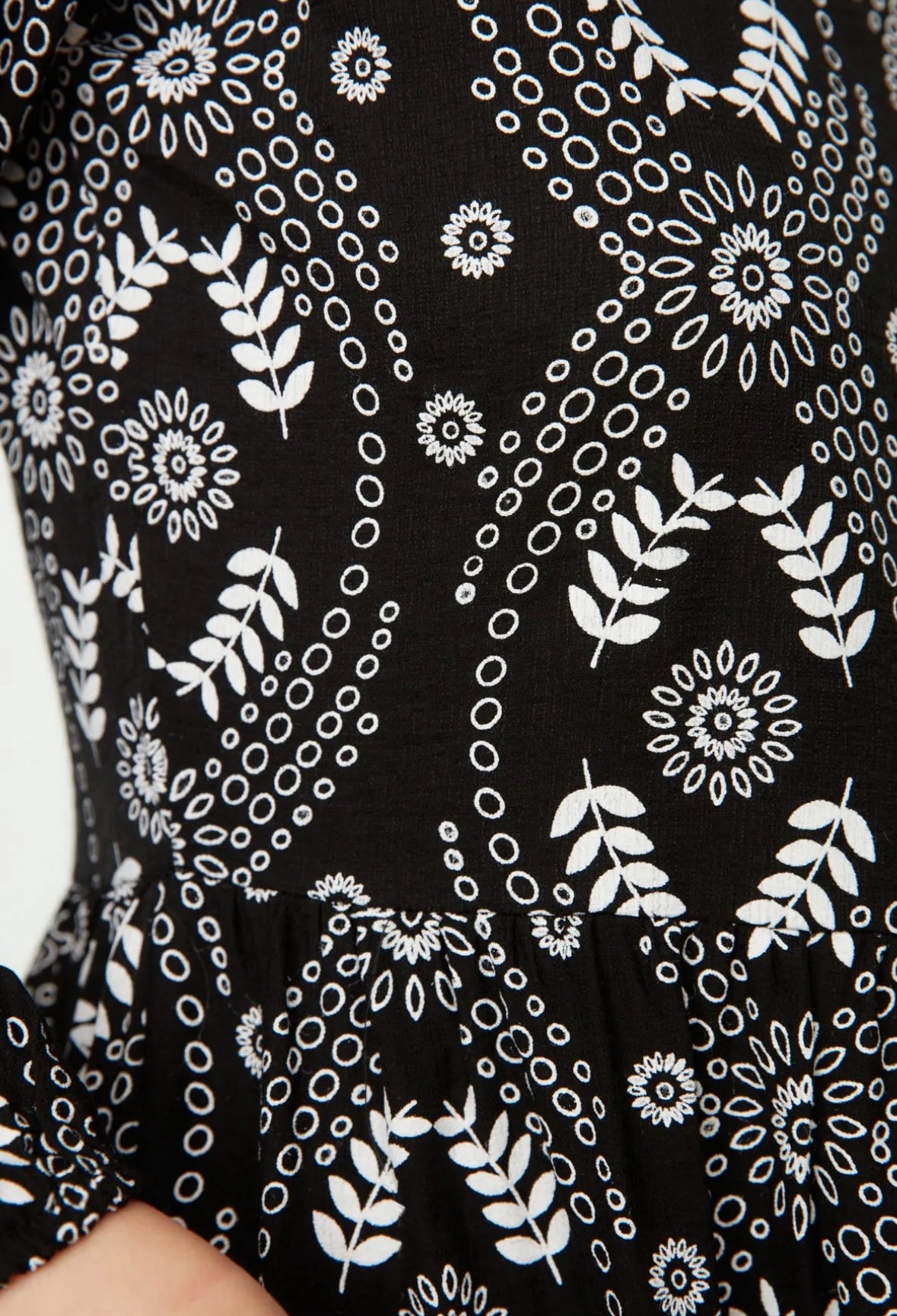 Monochrome Magic Dress