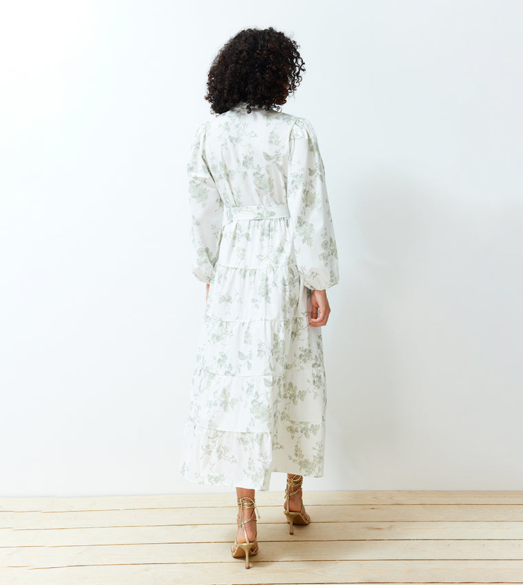 Sage Serene Dress