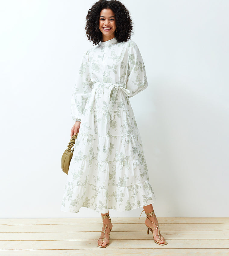 Sage Serene Dress