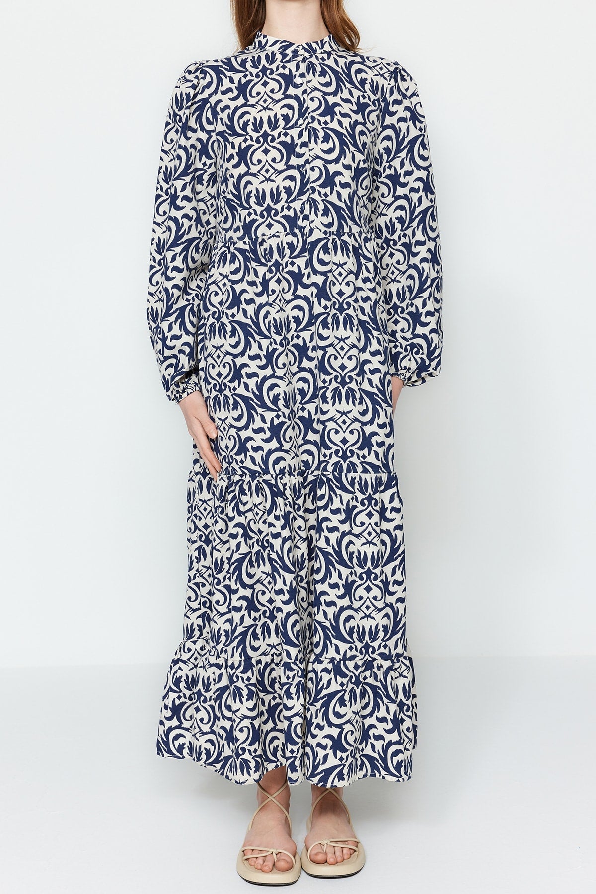 Paisley Blue Dress